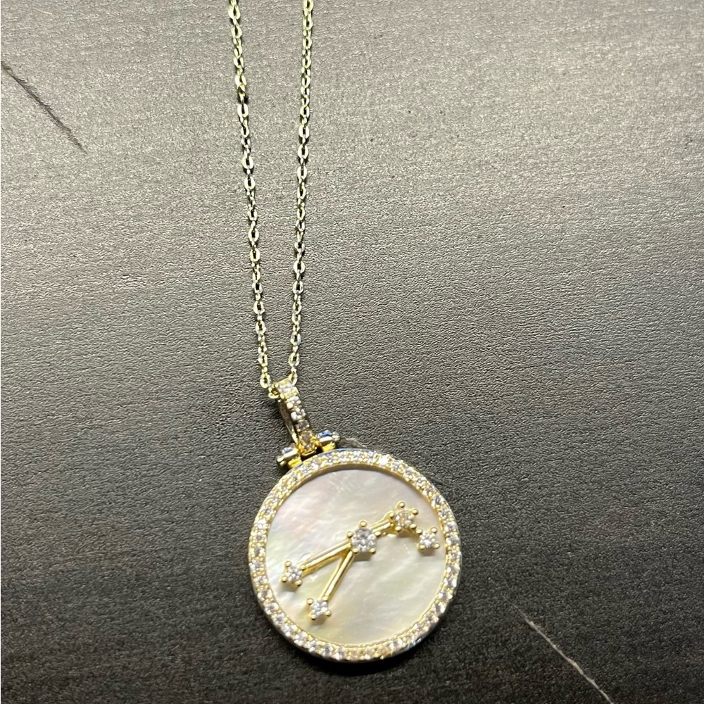 Melinda Maria Aries Constellation Necklace